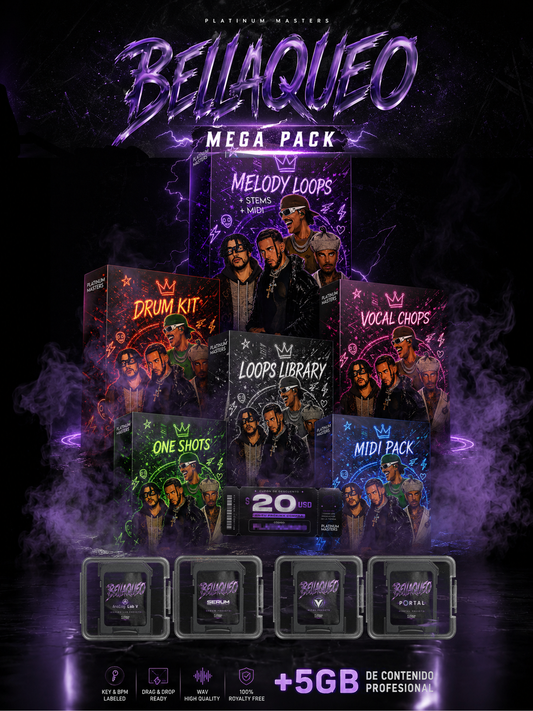 "BELLAQUEO" REGGAETON MEGAPACK